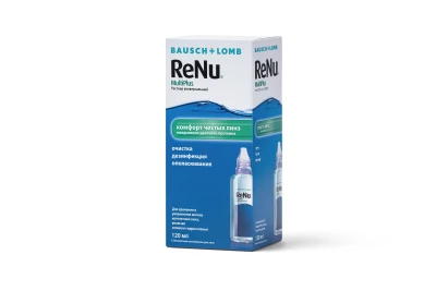 Аксессуары для линз Раствор ReNu MultiPlus 120 мл