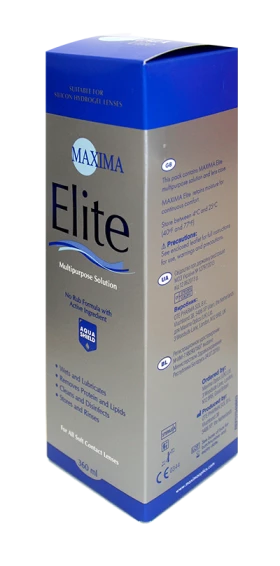 Аксессуары для линз Раствор Mахiма Elite 360 мл