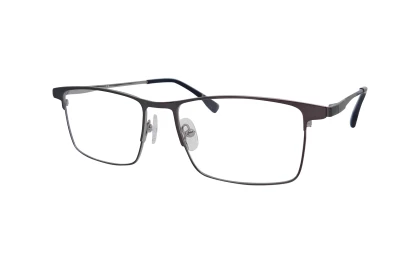 Оправы Neolook N-2133T C122 (клип- 2 шт серый+желтый) Titanium