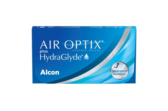 Контактные линзы AIR OPTIX plus HydraGlyde (3pk)