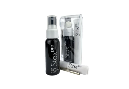 Аксессуары для очков Набор по уходу за очками в мягком футл (спрей 30 ml+отв+салф) Stax Pro