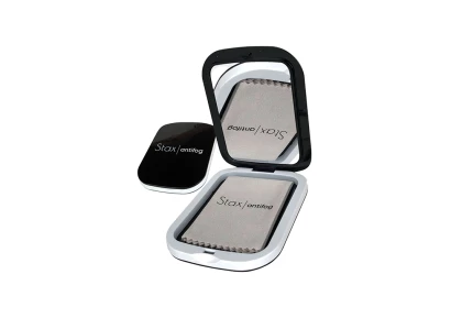 Аксессуары для очков Салфетка Antifog в пластик боксе с зеркалом Stax Pro