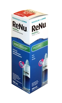 Аксессуары для линз Раствор ReNu MultiPlus 360 мл