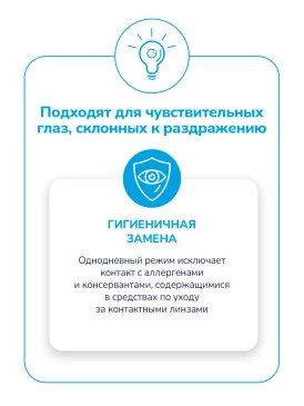 Контактные линзы 1Day Acuvue Moist (30 pk)