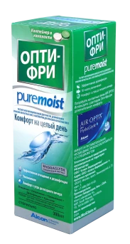 Аксессуары для линз Раствор Oпти-Фри Pure Moist 300 мл