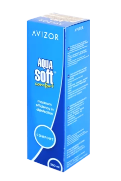 Аксессуары для линз Раствор Avizor Aquasoft 350 мл