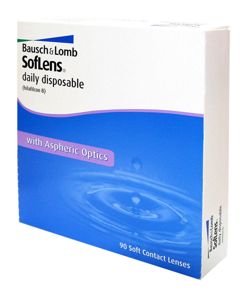 Контактные линзы SofLens Daily Disposable (90 pk) в Чебоксарах купить по  цене 3 360 рублей. Характеристики, фото и описание - «Очки для Вас»