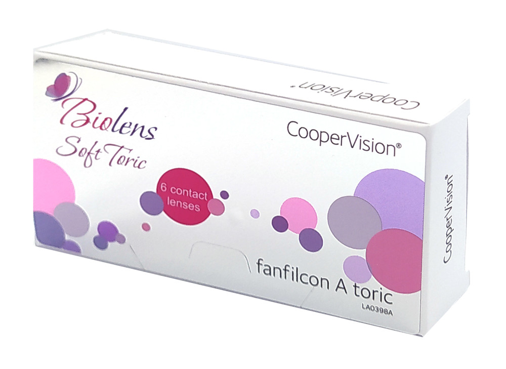 Контактные линзы BIOLENS SOFT TORIC (6pk) купить в Екатеринбурге по ...