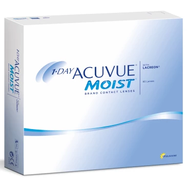 Контактные линзы 1Day Acuvue Moist ( 90 pk)