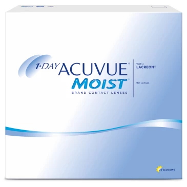 Контактные линзы 1Day Acuvue Moist ( 90 pk)