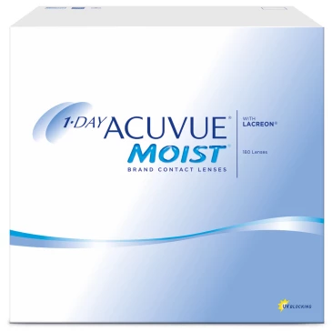 Контактные линзы 1Day Acuvue Moist (180 pk)
