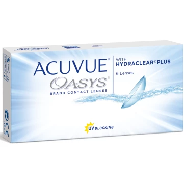 Контактные линзы ACUVUE OASYS WITH HYDRACLEAR PLUS (6 pk)