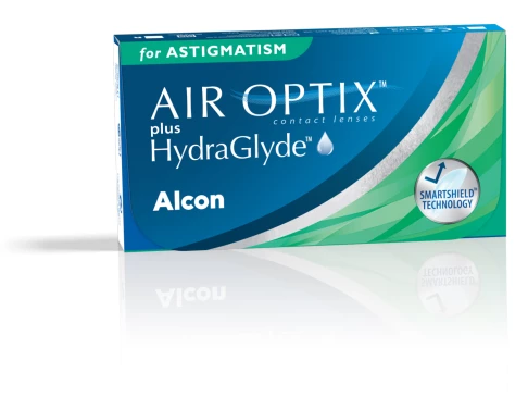 Контактные линзы AIR OPTIX plus HydraGlyde for Astigmatism (3pk)
