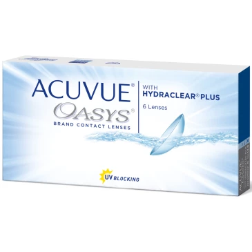 Контактные линзы ACUVUE OASYS WITH HYDRACLEAR PLUS (6 pk)
