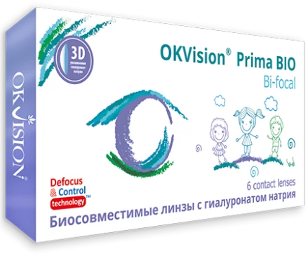 Контактные линзы PRIMA BIO Bi-Focal (6 шт)