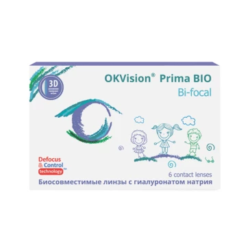 Контактные линзы PRIMA BIO Bi-Focal (6 шт)