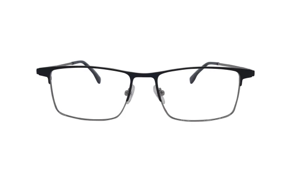 Оправы Neolook N-2133T C596 (клип- 2 шт серый+желтый) Titanium