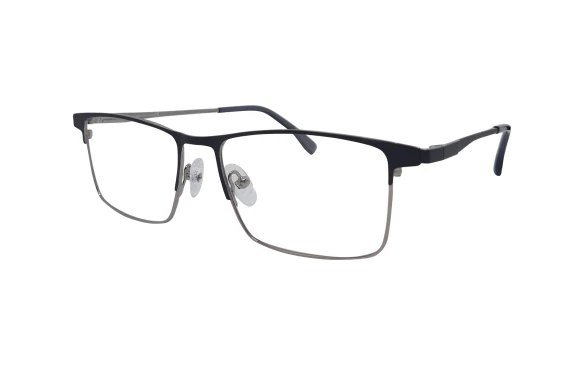 Оправы Neolook N-2133T C596 (клип- 2 шт серый+желтый) Titanium