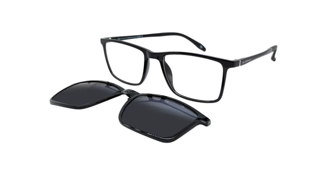 Оправы Elfspirit EF-4489 c005 (клип- 2 шт серый+желтый)