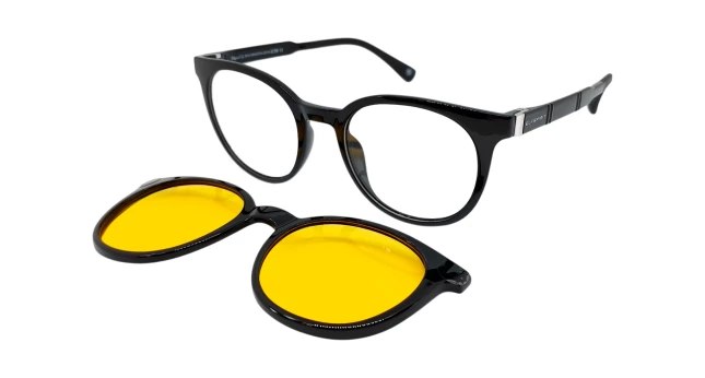 Оправы Elfspirit EF-4488 c005 (клип- 2 шт серый+желтый)