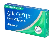 AIR OPTIX plus HydraGlyde for Astigmatism (3pk)