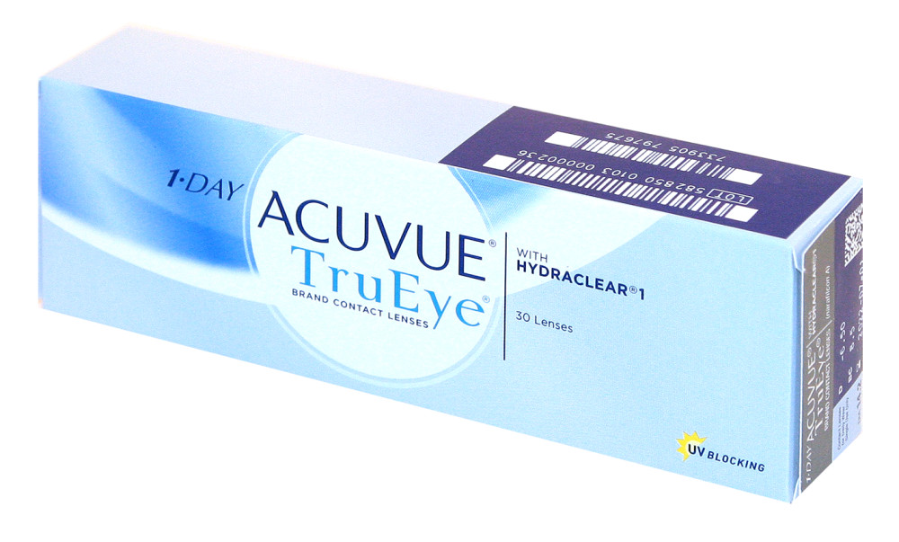 1 day acuvue trueye 30 линз. Acuvue 1-Day TRUEYE.