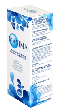 Аксессуары для линз Раствор MAXIMA 100 мл