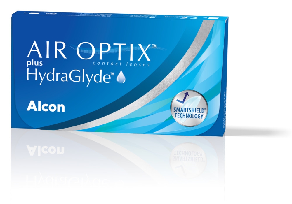 Линзы air optix hydraglyde