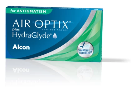 Контактные линзы AIR OPTIX plus HydraGlyde for Astigmatism (3pk)