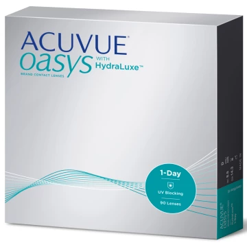 Контактные линзы 1Day Acuvue Oasys Hydraluxe (90 pk)