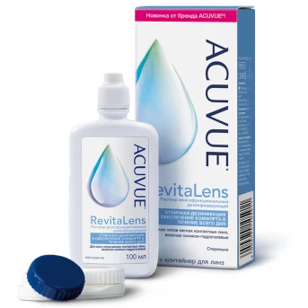 Аксессуары для линз Раствор ACUVUE RevitaLens 100 мл