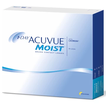 Контактные линзы 1Day Acuvue Moist ( 90 pk)