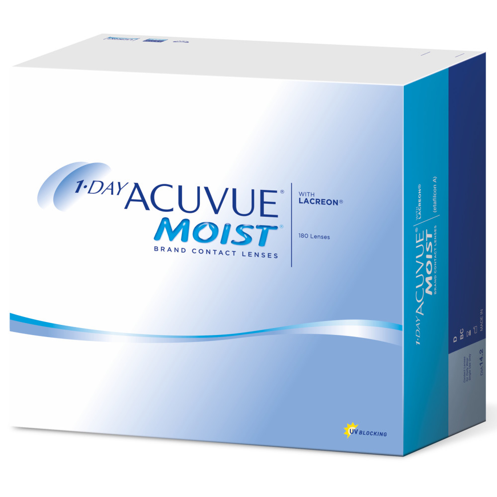 Контактные линзы acuvue moist 90