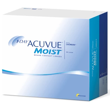 Контактные линзы 1Day Acuvue Moist (180 pk)