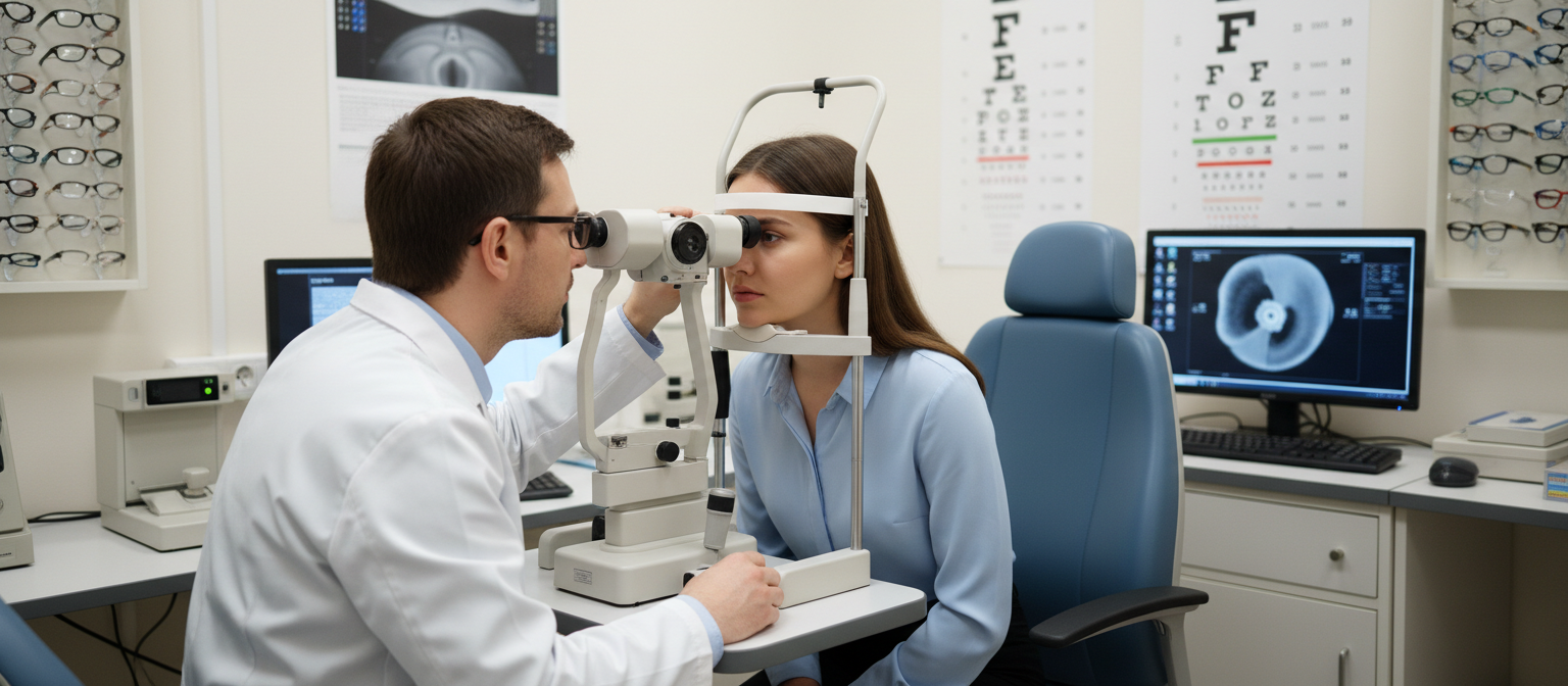 осмотр глаза при анизометропии