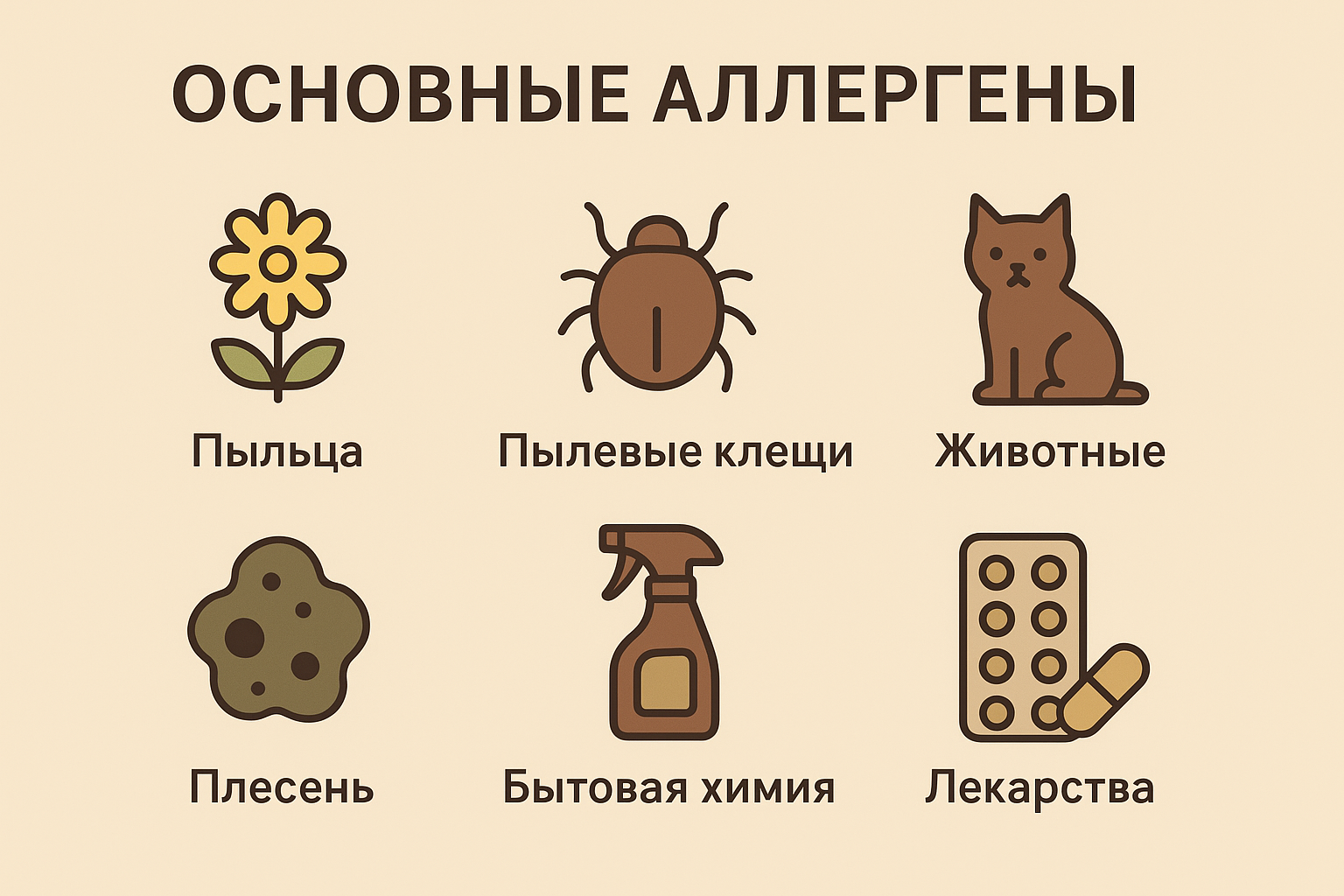 основные аллергены конъюнктивит